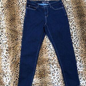 Michael Kors Women's Dark Blue Jeggings